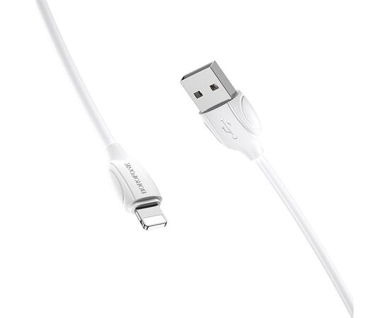  Кабель USB BOROFONE BX19 Benefit USB - Lightning, 1.3А, 1 м, белый 