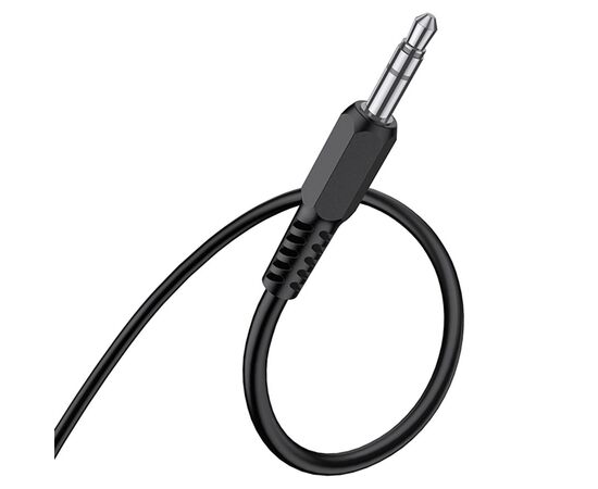  Аудиокабель BOROFONE BL8 AUX Jack 3.5 (m) - Type-C (m), 1 м, черный 