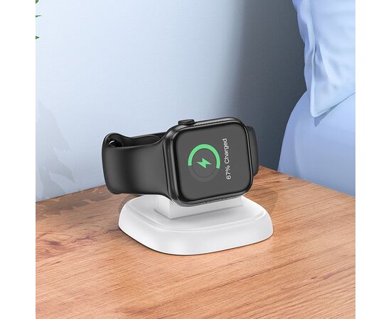  Зарядное устройство HOCO CW44 для Apple Watch, 1A, 2.5W, белый 