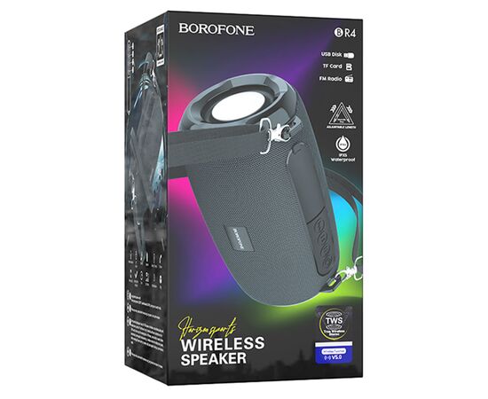  Портативная колонка BOROFONE BR4 Horizon, Bluetooth, черный 