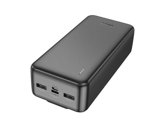  Аккумулятор внешний HOCO J118B Sharp, 30000mAh, 2USB, цвет: чёрный (1/24) 
