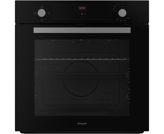  Встраиваемый духовой шкаф Weissgauff WGO 706 D Black Glass 