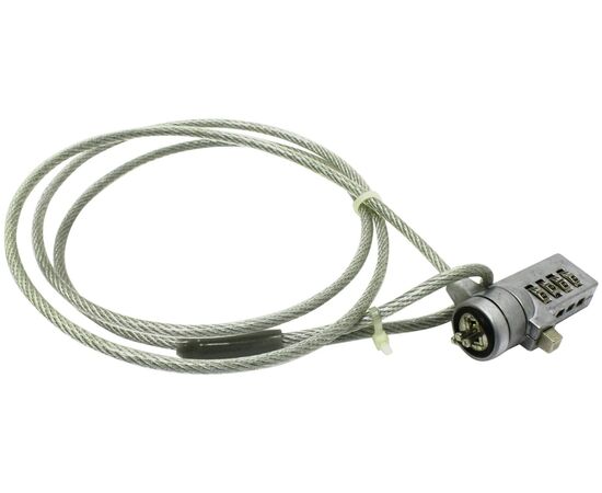  Тросик для ноутбука CBR Kensington Lock (CL-05) кодовый замок, 1м, RTL (00000000175) 