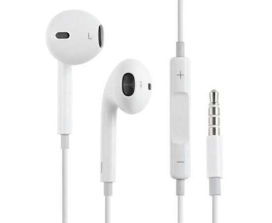  Наушники Apple EarPods MNHF2ZM/A with Remote and Mic, MNHF2ZM/A 