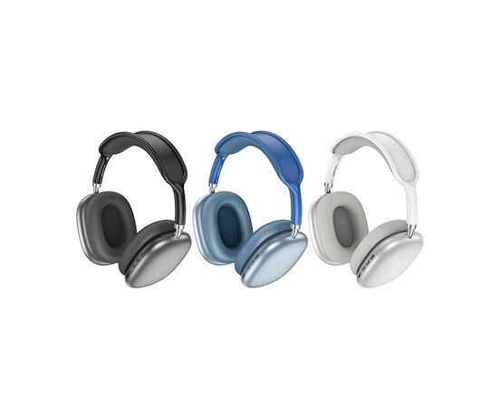  Bluetooth-наушники полноразмерные Borofone BO22 (grey) (221059) 