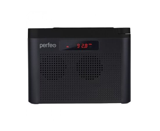  Perfeo радиоприемник цифровой ТАЙГА FM+ 66-108МГц/ MP3/ встроенный аккум,USB/ черный (I70BK) 