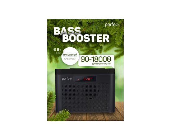  Perfeo радиоприемник цифровой ТАЙГА FM+ 66-108МГц/ MP3/ встроенный аккум,USB/ черный (I70BK) 