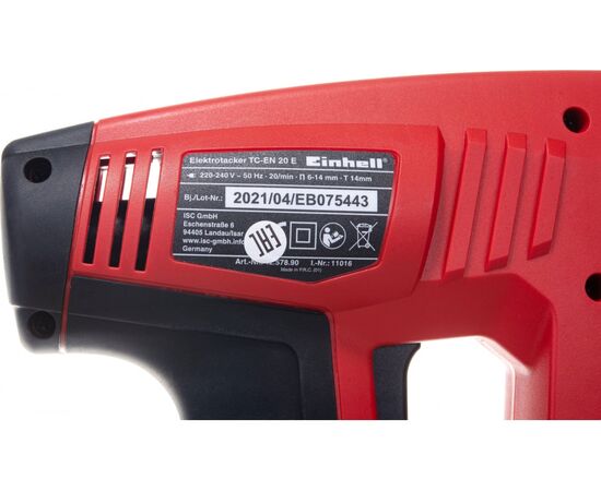  Степлер Einhell TC-EN 20 E (4257890) электрический 