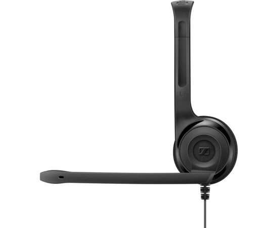  Гарнитура EPOS Sennheiser PC 5 CHAT,  накладная закрытая 42-17000Гц, 2м,  4-контактный jack 3.5мм, 95дБ подвижный микрофон, круговая диаграмма 