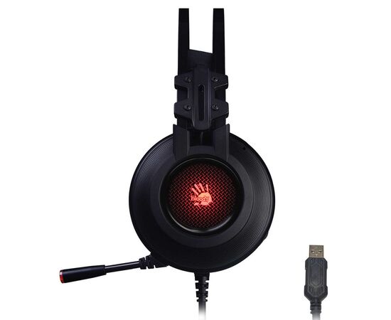  Наушники игровые с микрофоном A4TECH Bloody G525 2м (черный) 