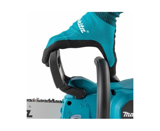  Пила цепная аккуммуляторная Makita DUC357SF 18В, 610Вт, 14"/35см, 3/8", 1,1мм, 7.7м/с, XPT, (BL1830B, DC18SD) 
