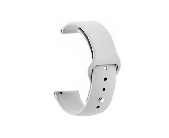  Ремешок - WB34 20 мм универсальный Sport Band силикон на кнопке (beige) (227520) 