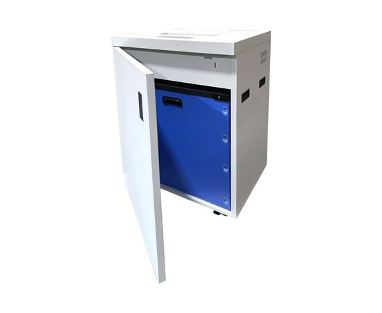  Шредер Office Kit S1650 3,9х35 белый (секр.P-4) фрагменты 35лист. 165лтр. скрепки скобы пл.карты CD 