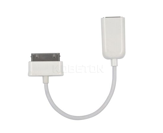  Кабель OTG - Samsung P1000 Glossar 10см 1A (white) (84181) 