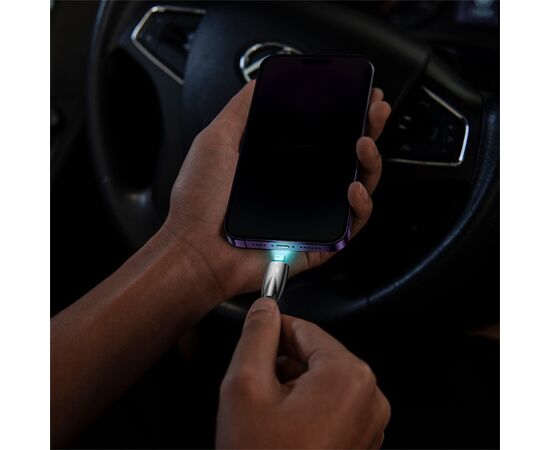  Кабель USB BASEUS Glimmer Series USB - Lightning, 2.4А, 12W, 2 м, черный 