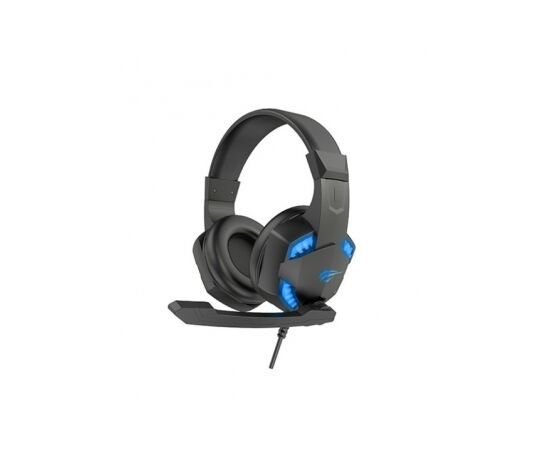  Гарнитура игровая с подсветкой HAVIT GAMENOTE HV-H2032d Gaming  Черно-синяя 