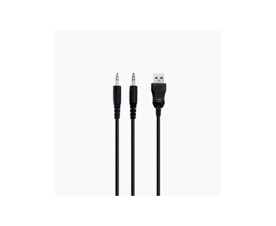  Гарнитура игровая с подсветкой HAVIT GAMENOTE HV-H2032d Gaming  Черно-синяя 