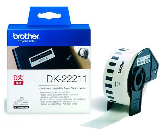  Картридж ленточный Brother DK22211 желтый для Brother QL-570 