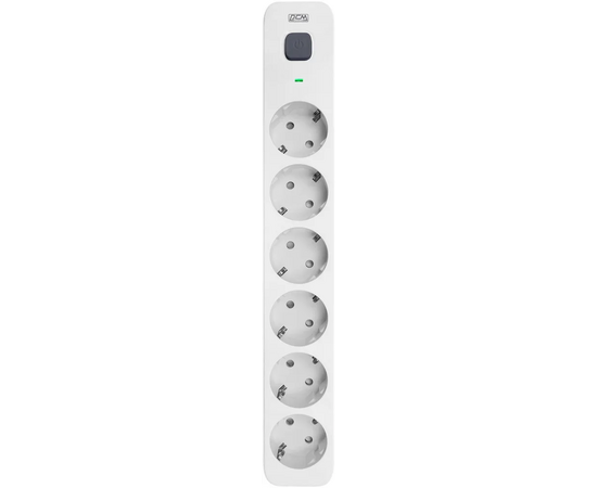  Сетевой фильтр Powercom SP-06W 1,8м 1.8м (6 розеток) белый/серый) 