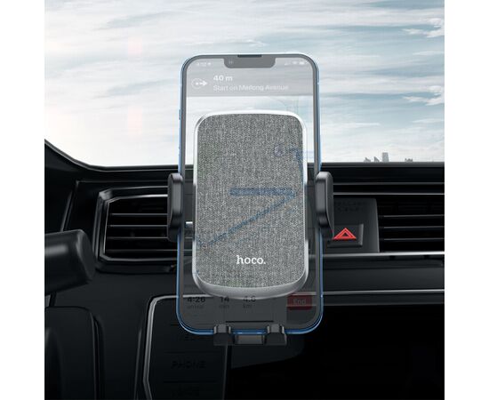 Автомобильный держатель HOCO CA94 Polaris push-type air outlet, black 