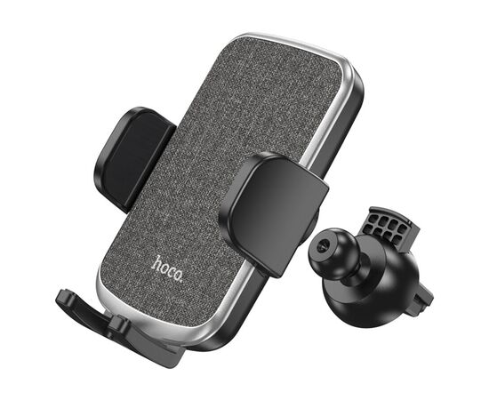 Автомобильный держатель HOCO CA94 Polaris push-type air outlet, black 
