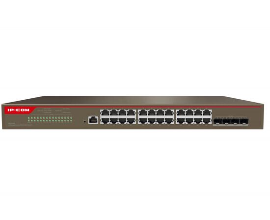  Коммутатор IP-COM G5328X 24*1Gbit RJ45, 4*SFP 10Gbit 