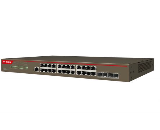  Коммутатор IP-COM G5328X 24*1Gbit RJ45, 4*SFP 10Gbit 