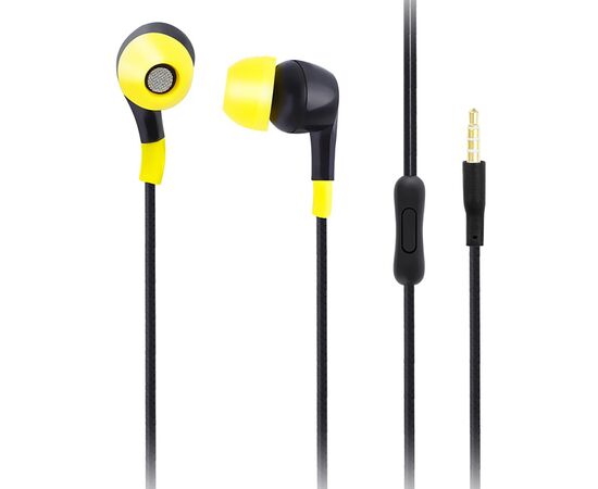  Проводные наушники с микрофоном внутриканальные Smart Buy SBH-013 Jack 3,5 (black) (218022) 