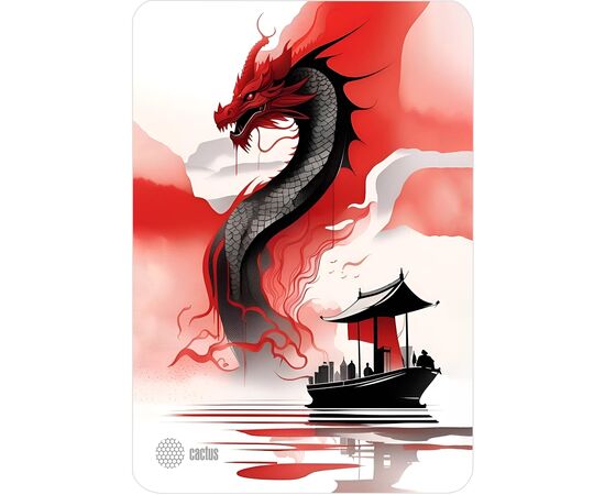  Коврик для мыши Cactus CS-MP-PRO21XL Red Dragon 