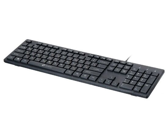 Клавиатура Oklick 520M2U черный/черный USB slim Multimedia 