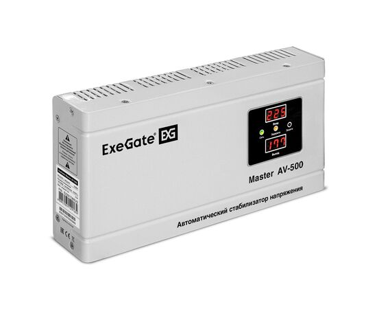  Стабилизатор напряжения ExeGate Master AV-500 (EX291736RUS) 