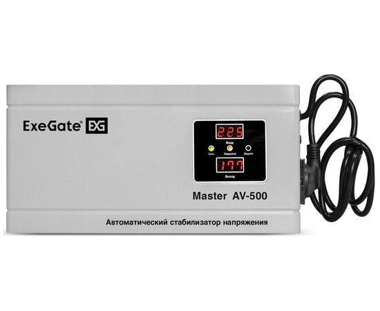  Стабилизатор напряжения ExeGate Master AV-500 (EX291736RUS) 