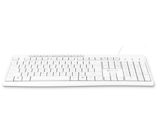  Клавиатура Oklick 305M (1875227) белый USB Multimedia 
