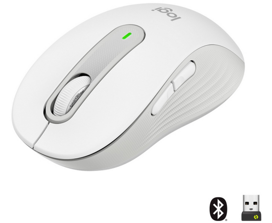  Мышка Logitech Signature M650 910-006392 white USB Optical WRL 