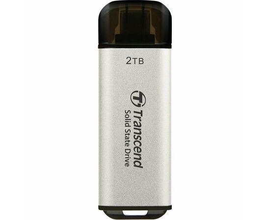  SSD Transcend ESD300 TS2TESD300S, 2ТБ, серебристый 