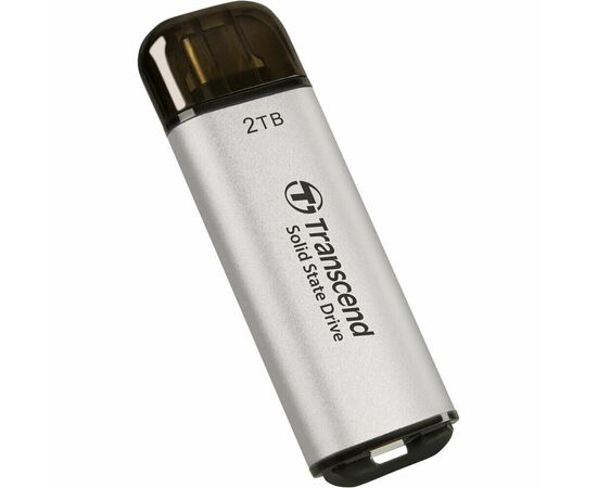  SSD Transcend ESD300 TS2TESD300S, 2ТБ, серебристый 