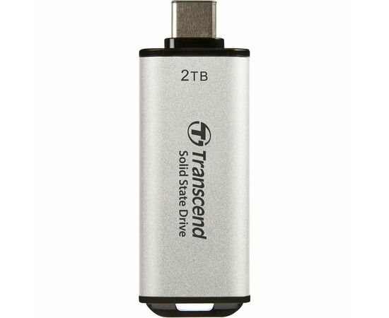  SSD Transcend ESD300 TS2TESD300S, 2ТБ, серебристый 