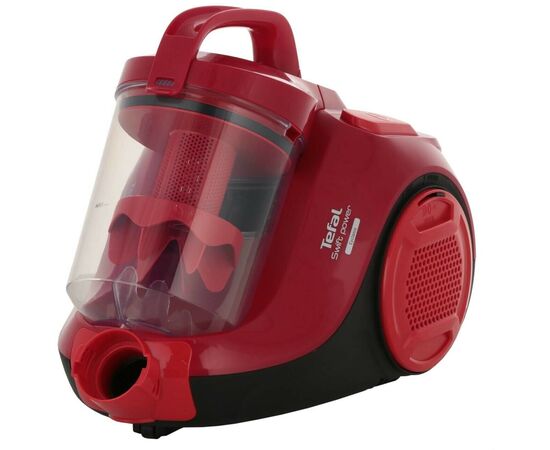  Пылесос с контейнером для пыли Tefal TW2913EA Swift Power Cyclonic красный 