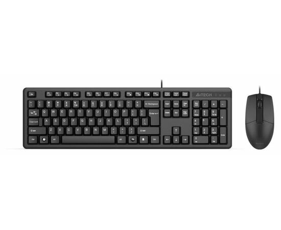  Клавиатура + мышь A4Tech KR-3330S (черный) 
