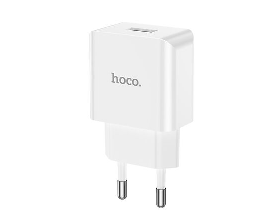  Адаптер Сетевой Hoco C106A Leisure USB 2,1A/10W (white) (221583) 