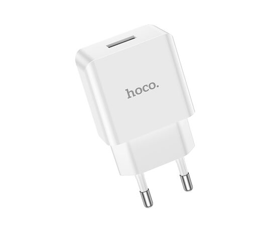  Адаптер Сетевой Hoco C106A Leisure USB 2,1A/10W (white) (221583) 