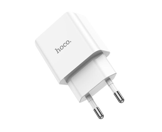  Адаптер Сетевой Hoco C106A Leisure USB 2,1A/10W (white) (221583) 