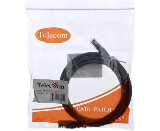  Патчкорд Telecom NA102-UTP-C6-1.5M литой UTP кат.6 1,5m 