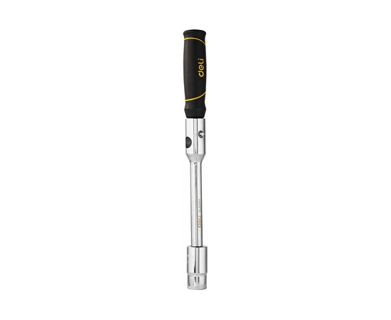  Ключ балонный Deli DL4416K крестообразный 1/2" 17/19мм + 21/23мм, сталь Cr-V, противоскользящая ручка, сумка на молнии 