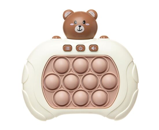  Игрушка - Speed Push POP IT (bear) (gray/white) (231755) 