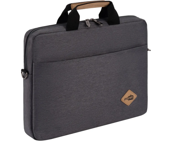  Сумка для ноутбука PC PET PCP15A3GY 15.6" темно-серый 
