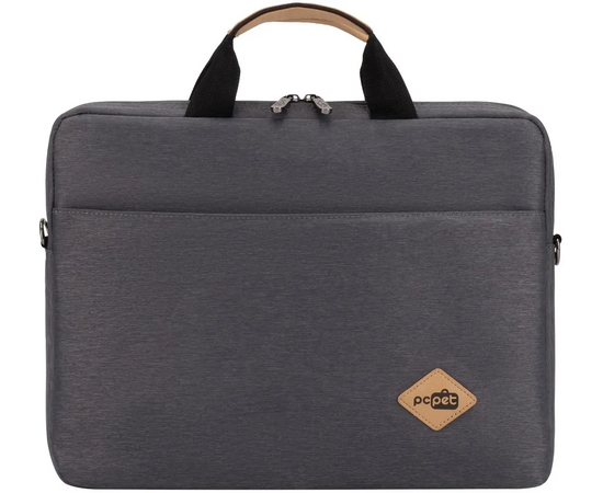  Сумка для ноутбука PC PET PCP15A3GY 15.6" темно-серый 