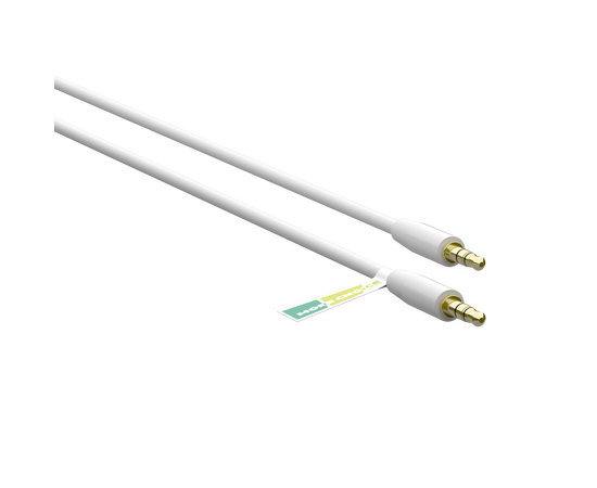  Аудиокабель AUX 3.5mm 1.2м More choice UK13 (White) 