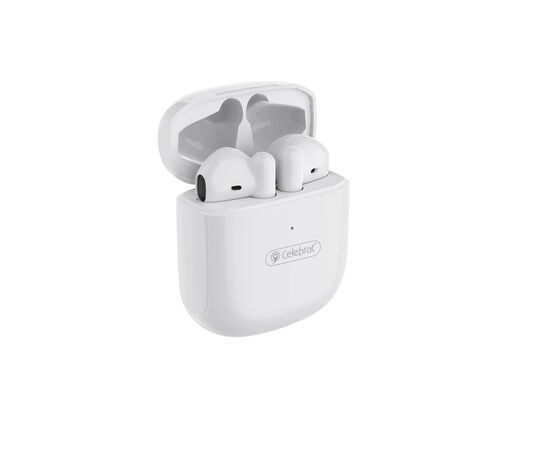  Bluetooth-наушники беспроводные вкладыши Celebrat W16 TWS (White) 