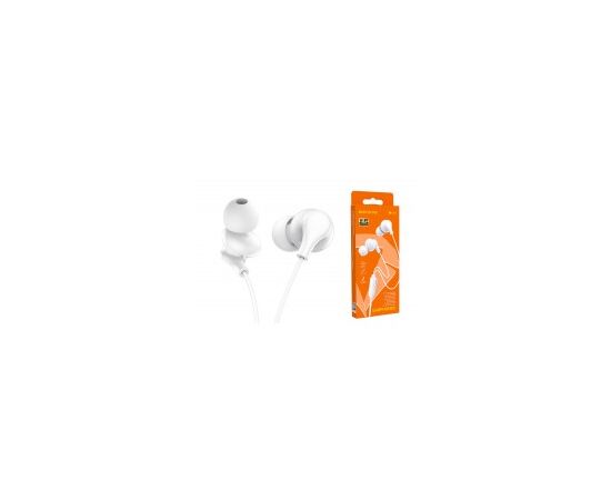  Наушники вакуумные для AUX разъема с микрофоном  длина 1.2м Borofone BM59 (White) 